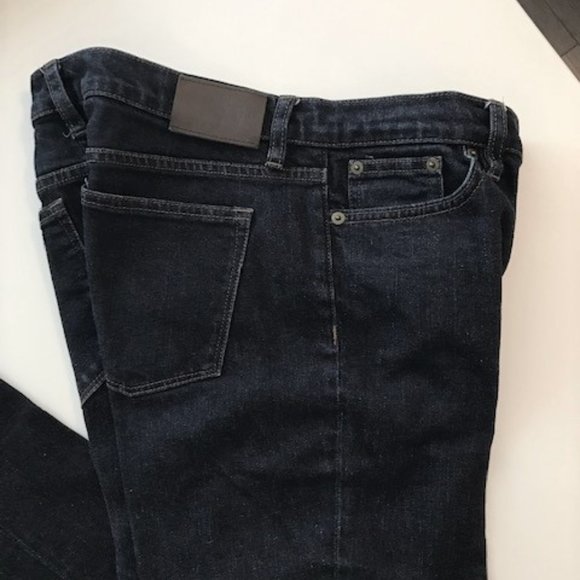 Lauren Jeans | Dark Classic Straight Jeans BNWOT - Picture 7 of 10